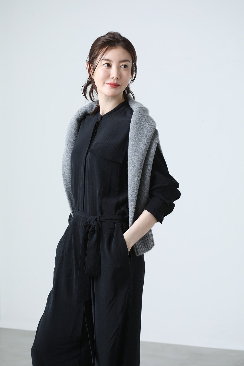【マイ ウィークネス/MY WEAKNESS】のHilja All In One 人気、トレンドファッション・服の通販 founy(ファニー) 　ファッション　Fashion　レディースファッション　Fashion for Women　パンツ　Pants & Trousers　とろみ　Fluid, Flowy Fabric　キュプラ　Cupro, Eco Fabric　ストレート　Straight, Straight Cut　スニーカー　Sneakers, Trainers　エレガント 上品　Elegant　新作・新入荷　New Arrivals / New In　other-7|ID: prp329100004769285 ipo3291000000034544387