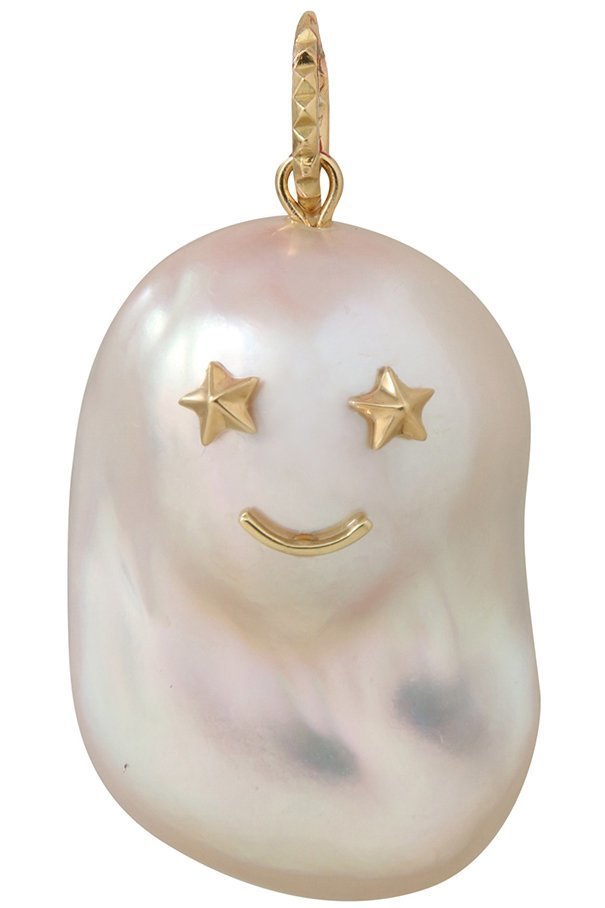 【カドー/CADEAUX】のオバケちゃん ペンダントトップ B インテリア・キッズ・メンズ・レディースファッション・服の通販 founy(ファニー) 　ファッション　Fashion　レディースファッション　Fashion for Women　ジュエリー　Jewelry　チェーン　Chain, Chain Strap　チャーム　Charm, Pendant　バロック　Baroque, Baroque Design　パール　Pearl, Pearl Accent　モチーフ　Motif, Design Theme　ホワイト|ID: prp329100004770091 ipo3291000000035360316