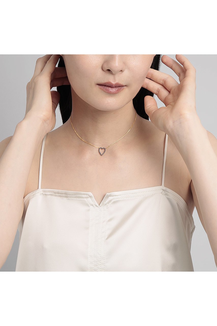 【プラス ヴァンドーム/Plus Vendome】のFINELINETATTOO heart ネックレス 人気、トレンドファッション・服の通販 founy(ファニー) 　ファッション　Fashion　レディースファッション　Fashion for Women　ジュエリー　Jewelry　ネックレス　Necklaces & Pendants　イエロー　Yellow　クリスタル　Crystal, Swarovski　コーティング　Coating, Coated Finish　シンプル　Simple, Minimal　スタイリッシュ　Stylish, Fashionable　チェーン　Chain, Chain Strap　ネックレス　Necklace, Pendant Necklace　フォルム　Silhouette, Form　モダン　Modern, Contemporary　other-7|ID: prp329100004770093 ipo3291000000035712130