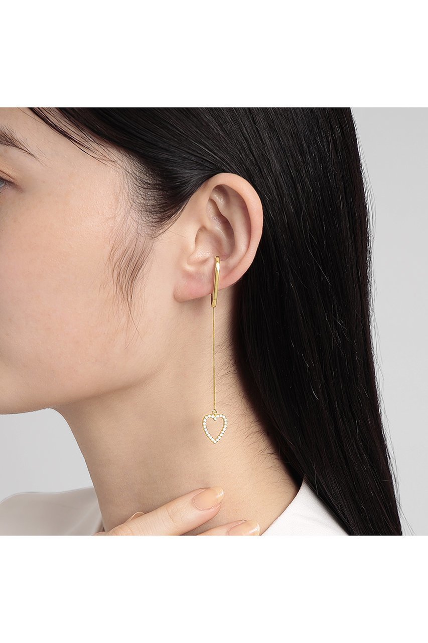 【プラス ヴァンドーム/Plus Vendome】のFINELINETATTOO heart イヤーカフ(片耳用) 人気、トレンドファッション・服の通販 founy(ファニー) 　ファッション　Fashion　レディースファッション　Fashion for Women　ジュエリー　Jewelry　ファッションリング　Fashion Rings　イヤリング・フープ・ドロップタイプ　Hoop, Drop & Clip Earrings　おすすめ　Recommended / Our Picks　イヤリング　Earrings　イヤーカフ　Ear Cuffs　コレクション　Collection, Seasonal Line　シンプル　Simple, Minimal　スタイリッシュ　Stylish, Fashionable　チェーン　Chain, Chain Strap　メタリック　Metallic, Shiny Finish　モダン　Modern, Contemporary　ロング　Long, Long-Length　新作・新入荷　New Arrivals / New In　片耳　One-Ear, Single Earring　other-2|ID: prp329100004770094 ipo3291000000034554343