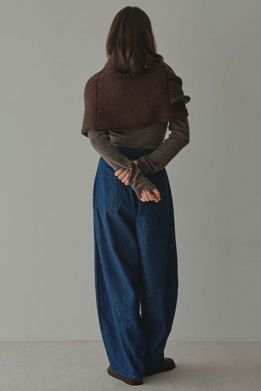 【エトレトウキョウ/ETRE TOKYO】のカーヴィータックデニムパンツ 人気、トレンドファッション・服の通販 founy(ファニー) 　ファッション　Fashion　レディースファッション　Fashion for Women　パンツ　Pants & Trousers　デニムパンツ・ジーンズ・美脚デニム　Denim Jeans & Pants　おすすめ　Recommended / Our Picks　ショート　Short, Short Length　スニーカー　Sneakers, Trainers　デニム　Denim, Jeans Material　バランス　Balance, Style Balance　フォルム　Silhouette, Form　フロント　Front, Front Design　ワイド　Wide, Wide Fit　日本製　Made In Japan　other-5|ID: prp329100004770097 ipo3291000000035845574