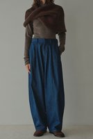 【エトレトウキョウ/ETRE TOKYO】のカーヴィータックデニムパンツ 人気、トレンドファッション・服の通販 founy(ファニー) ファッション Fashion レディースファッション Fashion for Women パンツ Pants & Trousers デニムパンツ・ジーンズ・美脚デニム Denim Jeans & Pants おすすめ Recommended / Our Picks ショート Short, Short Length スニーカー Sneakers, Trainers デニム Denim, Jeans Material バランス Balance, Style Balance フォルム Silhouette, Form フロント Front, Front Design ワイド Wide, Wide Fit 日本製 Made In Japan |ID:prp329100004770097