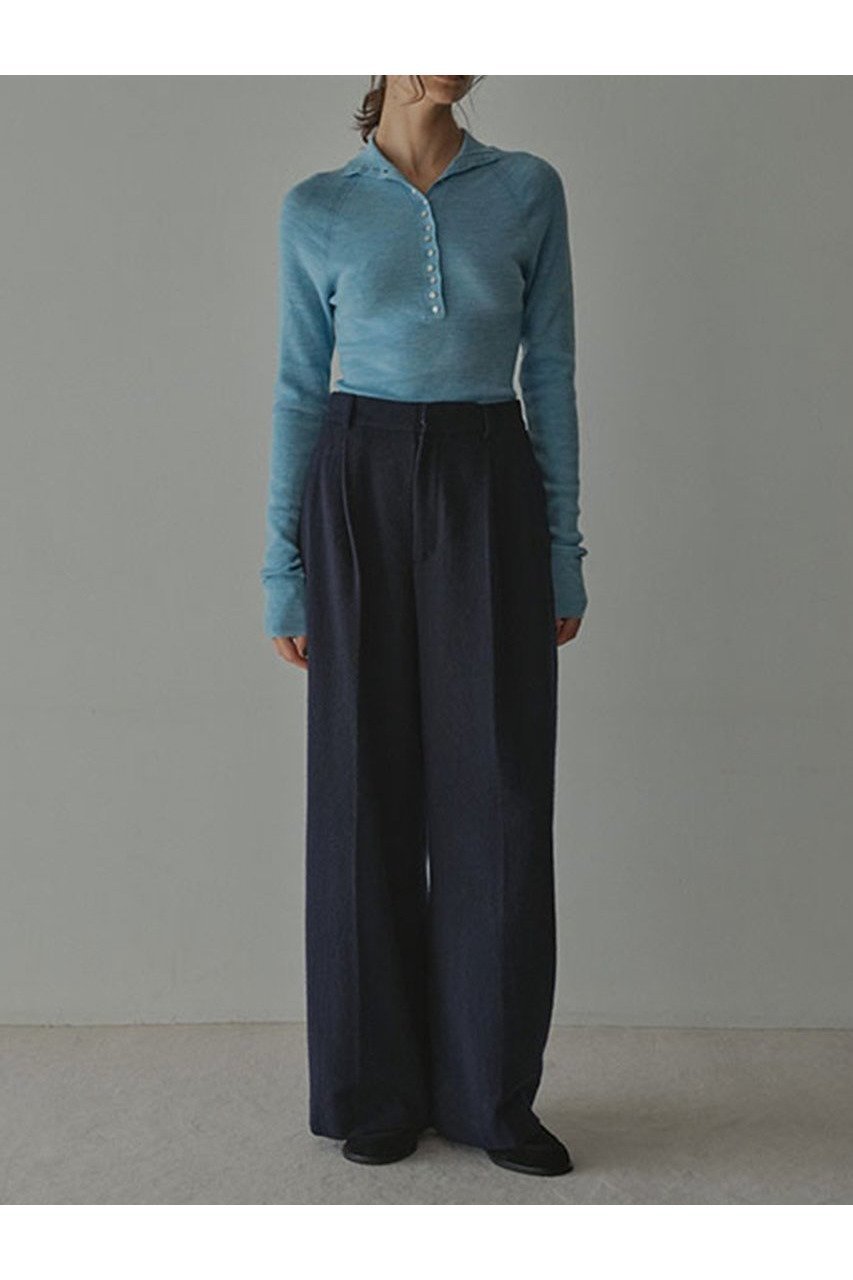 【エトレトウキョウ/ETRE TOKYO】のウールツイルセミワイドパンツ 人気、トレンドファッション・服の通販 founy(ファニー) 　ファッション　Fashion　レディースファッション　Fashion for Women　パンツ　Pants & Trousers　カットソー　Cut and Sewn Top　スウェット / スエット　Sweatshirt, Sweatwear　セットアップ　Set-Up, Coordinated Outfit　センター　Center, Center Line　ツイル　Twist, Twisted Detail　フラップ　Flap, Flap Pocket　ポケット　Pocket, Pocket Detail　ミックス　Mix, Mixed Style　A/W・秋冬　Autumn/Winter　新作・新入荷　New Arrivals / New In　other-3|ID: prp329100004770098 ipo3291000000034554368