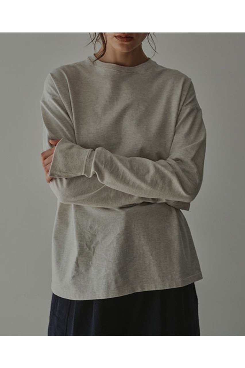【エトレトウキョウ/ETRE TOKYO】のカフボタンロンTee インテリア・キッズ・メンズ・レディースファッション・服の通販 founy(ファニー) ファッション Fashion レディースファッション Fashion for Women トップス・カットソー Cut & Sew Tops シャツ・ブラウス・オフィスカジュアル Elegant Blouses & Button-Ups ロングTシャツ・Tシャツ Longline T-Shirts & Tees カットソー・ベーシックTシャツ Cut-and-Sewn Tops / Stretch Tees & Basics なめらか Smooth, Silky Texture インナー Innerwear カフス Cuff Design シンプル Simple, Minimal スタンダード Standard, Basic スリーブ Sleeve, Long Sleeve / Short Sleeve ベーシック Basic, Essential ロング Long, Long-Length 新作・新入荷 New Arrivals / New In ライトグレー|ID: prp329100004770099 ipo3291000000034554376