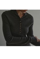 【エトレトウキョウ/ETRE TOKYO】の2wayコンフィーハイネックニットプルオーバー チャコールグレー|ID:prp329100004770101