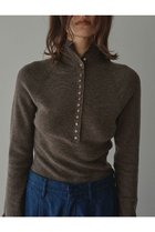 【エトレトウキョウ/ETRE TOKYO】の2wayコンフィーハイネックニットプルオーバー ブラウン|ID:prp329100004770101