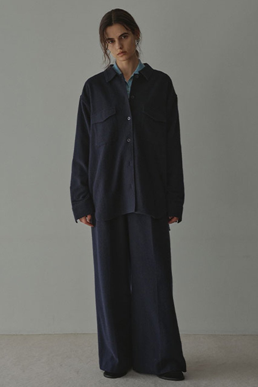 【エトレトウキョウ/ETRE TOKYO】のウールツイルオーバーサイズシャツ 人気、トレンドファッション・服の通販 founy(ファニー) ファッション Fashion レディースファッション Fashion for Women トップス・カットソー Cut & Sew Tops シャツ・ブラウス・オフィスカジュアル Elegant Blouses & Button-Ups ショルダー Shoulder, Shoulder Strap スリーブ Sleeve, Long Sleeve / Short Sleeve セットアップ Set-Up, Coordinated Outfit タートルネック Turtleneck, High Neck ツイル Twist, Twisted Detail ドロップ Drop Shoulder, Dropped Style バランス Balance, Style Balance フラップ Flap, Flap Pocket フロント Front, Front Design ポケット Pocket, Pocket Detail 羽織 Haori, Light Jacket ロング Long, Long-Length 冬 Winter / This Winter おすすめ Recommended / Our Picks 新作・新入荷 New Arrivals / New In other-7|ID: prp329100004770102 ipo3291000000034554410