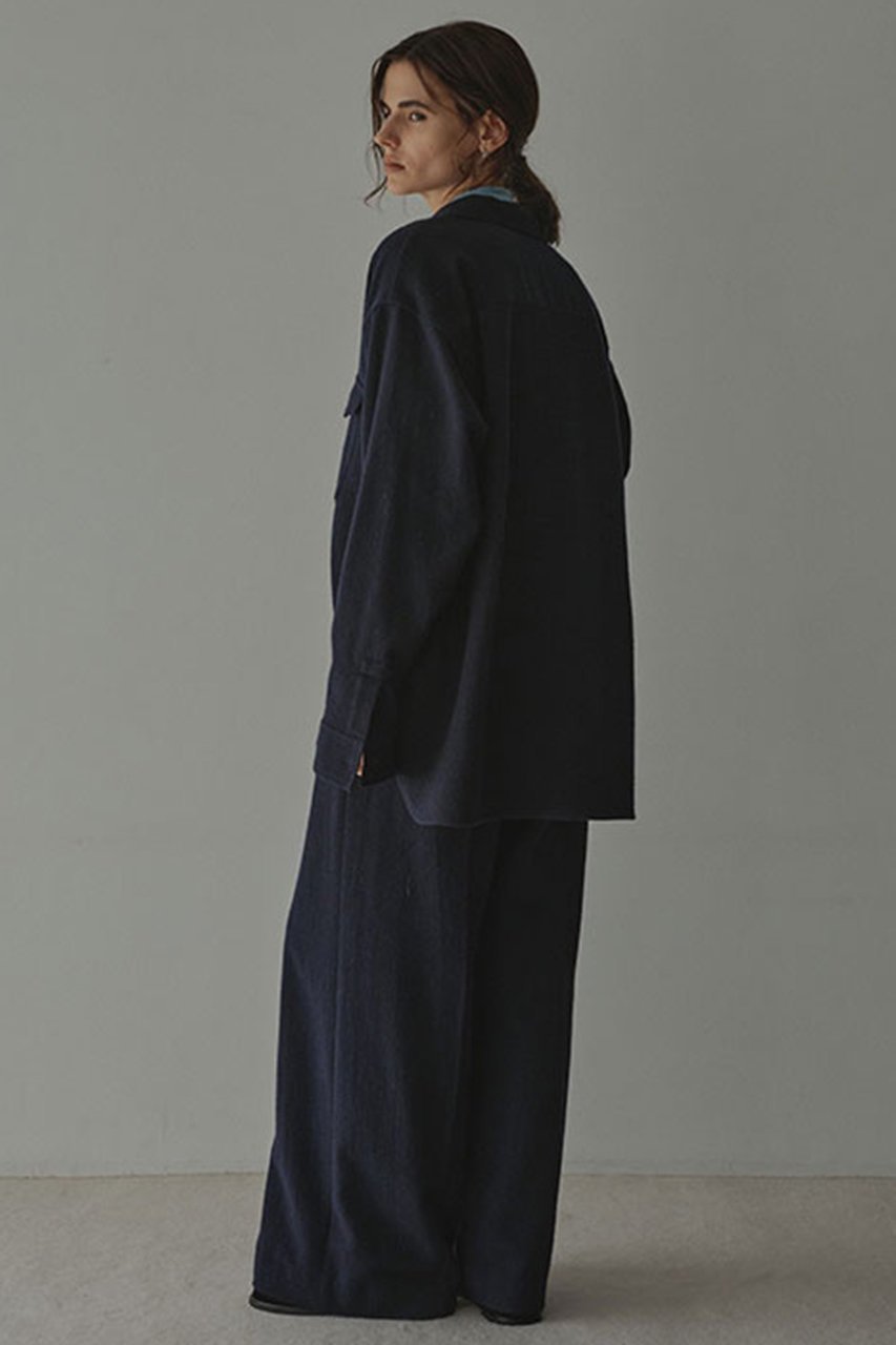 【エトレトウキョウ/ETRE TOKYO】のウールツイルオーバーサイズシャツ 人気、トレンドファッション・服の通販 founy(ファニー) ファッション Fashion レディースファッション Fashion for Women トップス・カットソー Cut & Sew Tops シャツ・ブラウス・オフィスカジュアル Elegant Blouses & Button-Ups ショルダー Shoulder, Shoulder Strap スリーブ Sleeve, Long Sleeve / Short Sleeve セットアップ Set-Up, Coordinated Outfit タートルネック Turtleneck, High Neck ツイル Twist, Twisted Detail ドロップ Drop Shoulder, Dropped Style バランス Balance, Style Balance フラップ Flap, Flap Pocket フロント Front, Front Design ポケット Pocket, Pocket Detail 羽織 Haori, Light Jacket ロング Long, Long-Length 冬 Winter / This Winter おすすめ Recommended / Our Picks 新作・新入荷 New Arrivals / New In other-8|ID: prp329100004770102 ipo3291000000034554411