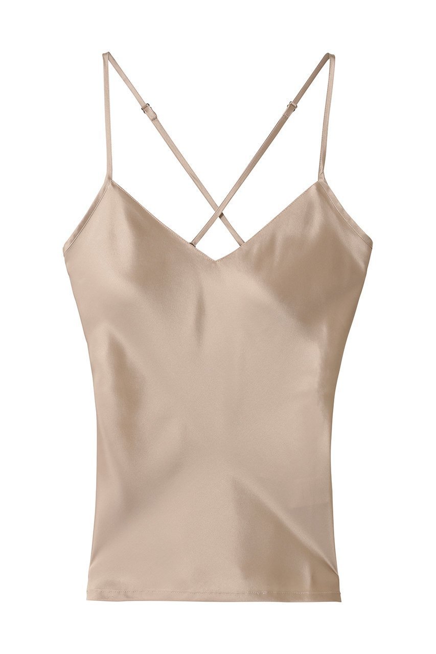【フートーキョー/Foo Tokyo】のシルクキャミソール インテリア・キッズ・メンズ・レディースファッション・服の通販 founy(ファニー) 　ファッション　Fashion　レディースファッション　Fashion for Women　下着・ランジェリー　Lingerie & Intimates　その他ランジェリー・インナーアイテム　Other Lingerie / Intimates　インナー　Innerwear　キャミソール　Camisole, Spaghetti Strap Top　シルク　Silk, 100% Silk　ランジェリー　Lingerie, Intimate Wear　リラックス　Relax, Relaxed Fit　エレガント 上品　Elegant　ピンクベージュ|ID: prp329100004770105 ipo3291000000035883333
