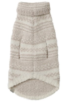 【ベアフット ドリームズ/BAREFOOT DREAMS】 【ペットグッズ】コージーシック チェッカード ストライプ ペット セーター人気、トレンドファッション・服の通販 founy(ファニー) ファッション Fashion レディースファッション Fashion for Women ユニセックス Unisex, Genderless お家時間・ステイホーム Stay Home / At Home クラシック Classic, Timeless Style ジャカード／ジャガード Jacquard, Woven Pattern スタイリッシュ Stylish, Fashionable ストライプ Stripe, Striped Pattern セーター Sweater, Knitwear チェック Check, Plaid, Tartan エレガント 上品 Elegant |ID:prp329100004770111