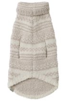 【ベアフット ドリームズ/BAREFOOT DREAMS】の【ペットグッズ】コージーシック チェッカード ストライプ ペット セーター 人気、トレンドファッション・服の通販 founy(ファニー) ファッション Fashion レディースファッション Fashion for Women ユニセックス Unisex, Genderless お家時間・ステイホーム Stay Home / At Home クラシック Classic, Timeless Style ジャカード／ジャガード Jacquard, Woven Pattern スタイリッシュ Stylish, Fashionable ストライプ Stripe, Striped Pattern セーター Sweater, Knitwear チェック Check, Plaid, Tartan エレガント 上品 Elegant 新作・新入荷 New Arrivals / New In thumbnail アイボリー|ID: prp329100004770111 ipo3291000000034554492