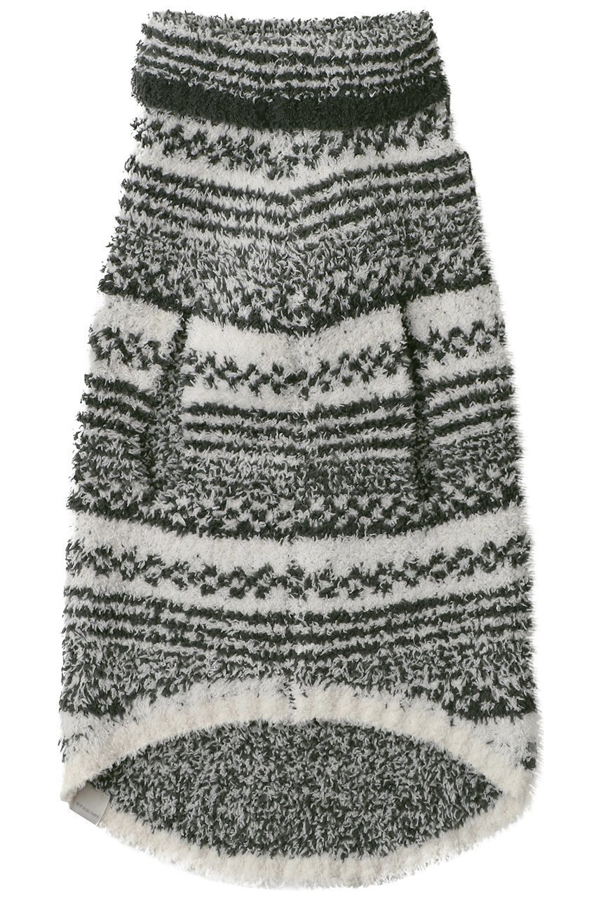 【ベアフット ドリームズ/BAREFOOT DREAMS】の【ペットグッズ】コージーシック チェッカード ストライプ ペット セーター インテリア・キッズ・メンズ・レディースファッション・服の通販 founy(ファニー) 　ファッション　Fashion　レディースファッション　Fashion for Women　ユニセックス　Unisex, Genderless　お家時間・ステイホーム　Stay Home / At Home　クラシック　Classic, Timeless Style　ジャカード／ジャガード　Jacquard, Woven Pattern　スタイリッシュ　Stylish, Fashionable　ストライプ　Stripe, Striped Pattern　セーター　Sweater, Knitwear　チェック　Check, Plaid, Tartan　エレガント 上品　Elegant　新作・新入荷　New Arrivals / New In　グリーン|ID: prp329100004770111 ipo3291000000034554494