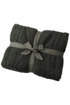 【ベアフット ドリームズ/BAREFOOT DREAMS】の【UNISEX】コージーシック フィッシャーマン ケーブル スロー ダークグリーン|ID: prp329100004770120 ipo3291000000034554540