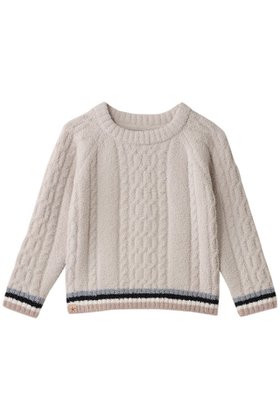 【ベアフットドリームス/BAREFOOT DREAMS / KIDS】 【KIDS】コージーシック リブ ケーブル プルオーバー人気、トレンドファッション・服の通販 founy(ファニー) ファッション Fashion キッズファッション Fashion for Kids トップス・カットソー Cut & Sew Tops クラシック Classic, Timeless Style ストライプ Stripe, Striped Pattern スポーティ Sporty, Casual Athletic スリーブ Sleeve, Long Sleeve / Short Sleeve フィット Fit, Slim Fit リラックス Relax, Relaxed Fit 新作・新入荷 New Arrivals / New In |ID:prp329100004770128