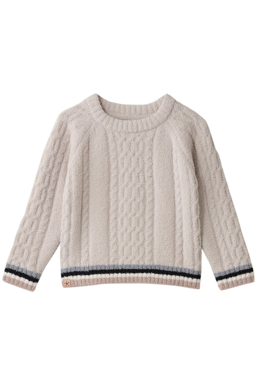 【ベアフットドリームス/BAREFOOT DREAMS / KIDS】の【KIDS】コージーシック リブ ケーブル プルオーバー 人気、トレンドファッション・服の通販 founy(ファニー) ファッション Fashion キッズファッション Fashion for Kids トップス・カットソー Cut & Sew Tops クラシック Classic, Timeless Style ストライプ Stripe, Striped Pattern スポーティ Sporty, Casual Athletic スリーブ Sleeve, Long Sleeve / Short Sleeve フィット Fit, Slim Fit リラックス Relax, Relaxed Fit 新作・新入荷 New Arrivals / New In other-1|ID: prp329100004770128 ipo3291000000034554578