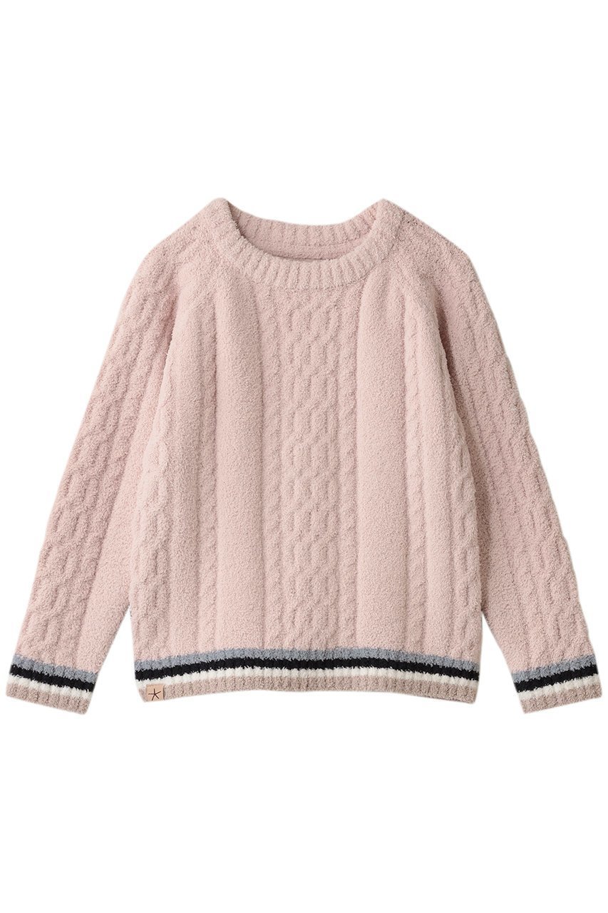 【ベアフットドリームス/BAREFOOT DREAMS / KIDS】の【KIDS】コージーシック リブ ケーブル プルオーバー インテリア・キッズ・メンズ・レディースファッション・服の通販 founy(ファニー) ファッション Fashion キッズファッション Fashion for Kids トップス・カットソー Cut & Sew Tops クラシック Classic, Timeless Style ストライプ Stripe, Striped Pattern スポーティ Sporty, Casual Athletic スリーブ Sleeve, Long Sleeve / Short Sleeve フィット Fit, Slim Fit リラックス Relax, Relaxed Fit 新作・新入荷 New Arrivals / New In ピンク|ID: prp329100004770128 ipo3291000000034554580