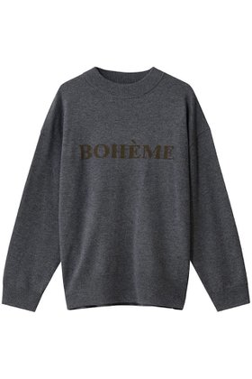 【エリオポール/heliopole】 インターシャロゴニット人気、トレンドファッション・服の通販 founy(ファニー) ファッション Fashion レディースファッション Fashion for Women トップス・カットソー Cut & Sew Tops ニット Knit Tops & Sweaters カジュアルプルオーバー・ニットトップス Pullovers & Knit Tops / Casual Pullovers カットソー Cut and Sewn Top シンプル Simple, Minimal ベーシック Basic, Essential 定番 Standard, Basic Item 新作・新入荷 New Arrivals / New In |ID:prp329100004770131