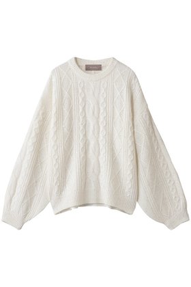 【エリオポール/heliopole】のケーブルスパングルニット 人気、トレンドファッション・服の通販 founy(ファニー) ファッション Fashion レディースファッション Fashion for Women トップス・カットソー Cut & Sew Tops ニット Knit Tops & Sweaters カジュアルプルオーバー・ニットトップス Pullovers & Knit Tops / Casual Pullovers スパンコール Sequins, Sequin Embellishment メタリック Metallic, Shiny Finish 新作・新入荷 New Arrivals / New In |ID:prp329100004770132