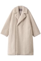【エリオポール/heliopole】のシープボアチェスターコート 人気、トレンドファッション・服の通販 founy(ファニー) ファッション Fashion レディースファッション Fashion for Women アウター Coat / Outerwear Collection コート・ロングコート・ピーコート Long Coats, Peacoats & More チェスターコート・ロング丈アウター Chester Coats / Chesterfield Long Coats フェミニン Feminine, Girly ロング Long, Long-Length エレガント 上品 Elegant 新作・新入荷 New Arrivals / New In |ID:prp329100004770136
