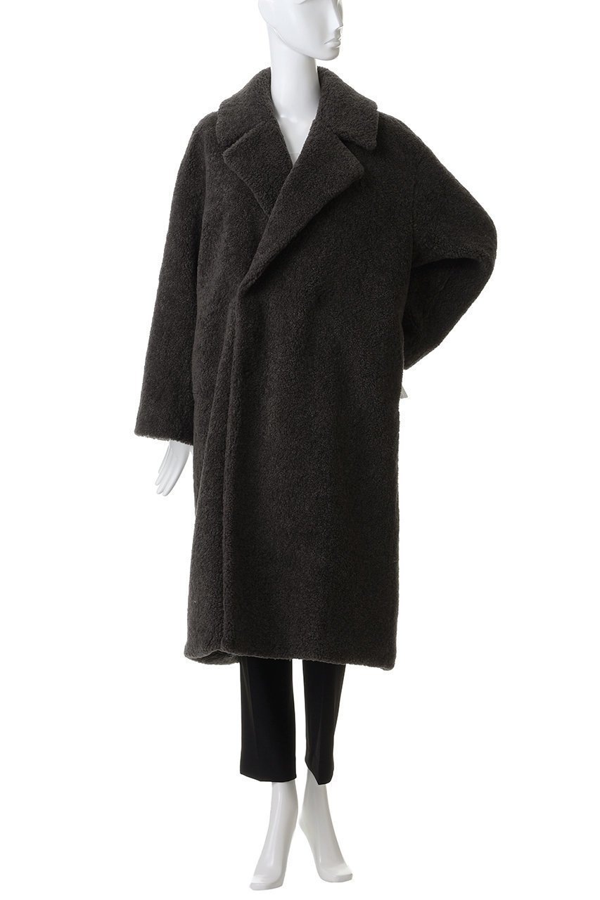 【エリオポール/heliopole】のシープボアチェスターコート 人気、トレンドファッション・服の通販 founy(ファニー) 　ファッション　Fashion　レディースファッション　Fashion for Women　アウター　Coat / Outerwear Collection　コート・ロングコート・ピーコート　Long Coats, Peacoats & More　チェスターコート・ロング丈アウター　Chester Coats / Chesterfield Long Coats　フェミニン　Feminine, Girly　ロング　Long, Long-Length　エレガント 上品　Elegant　新作・新入荷　New Arrivals / New In　other-2|ID: prp329100004770136 ipo3291000000034554637