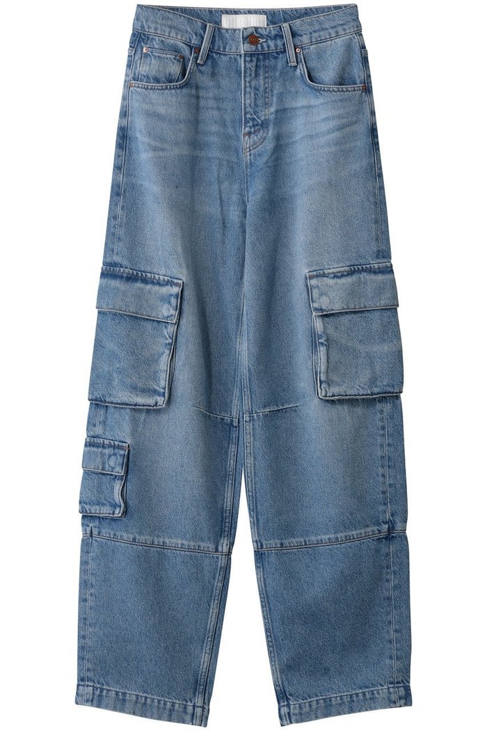 【マザー/MOTHER】のTHE SIDE DISH CARGO SKIMP ワイドカーゴデニム (OTL) インテリア・キッズ・メンズ・レディースファッション・服の通販 founy(ファニー) https://founy.com/ ファッション Fashion レディースファッション Fashion for Women パンツ Pants & Trousers デニムパンツ・ジーンズ・美脚デニム Denim Jeans & Pants デニム Denim, Jeans Material フラップ Flap, Flap Pocket ポケット Pocket, Pocket Detail ロング Long, Long-Length ワイド Wide, Wide Fit |ID: prp329100004770137 ipo3291000000035845683