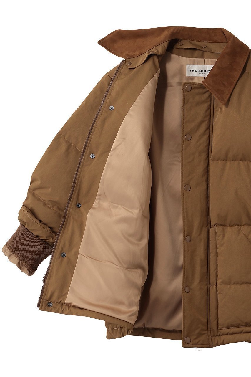 【シンゾーン/Shinzone】のスエードカラーダウンジャケット 人気、トレンドファッション・服の通販 founy(ファニー) 　ファッション　Fashion　レディースファッション　Fashion for Women　アウター　Coat / Outerwear Collection　レディースジャケット・軽アウター　Jackets　アウトドア　Outdoor Clothing　ジャケット　Jacket, Outerwear　ダウン　Down, Puffer　ドット　Polka Dot, Dot Pattern　エレガント 上品　Elegant　冬　Winter / This Winter　新作・新入荷　New Arrivals / New In　other-6|ID: prp329100004770139 ipo3291000000034554683