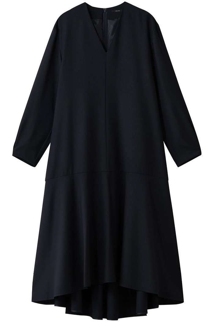 【アルアバイル/allureville】のビエラAラインVネックワンピース インテリア・キッズ・メンズ・レディースファッション・服の通販 founy(ファニー) https://founy.com/ ファッション Fashion レディースファッション Fashion for Women ワンピース Dresses チュニック Tunic Tops & Dresses チュニック Tunic, Long Top ティアード Tiered, Tiered Style ロング Long, Long-Length 新作・新入荷 New Arrivals / New In |ID: prp329100004770141 ipo3291000000034554686