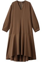 【アルアバイル/allureville】のビエラAラインVネックワンピース キャメル|ID:prp329100004770141