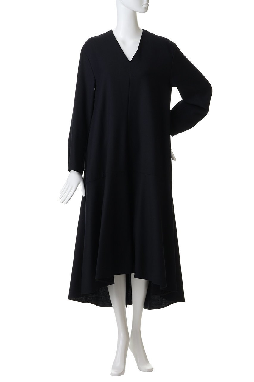 【アルアバイル/allureville】のビエラAラインVネックワンピース 人気、トレンドファッション・服の通販 founy(ファニー) 　ファッション　Fashion　レディースファッション　Fashion for Women　ワンピース　Dresses　チュニック　Tunic Tops & Dresses　チュニック　Tunic, Long Top　ティアード　Tiered, Tiered Style　ロング　Long, Long-Length　新作・新入荷　New Arrivals / New In　other-2|ID: prp329100004770141 ipo3291000000034554690