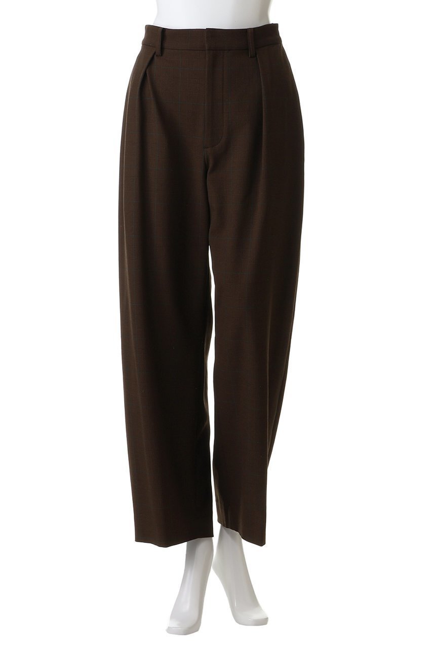 【エリオポール/heliopole】のチェックカーヴィーパンツ 人気、トレンドファッション・服の通販 founy(ファニー) 　ファッション　Fashion　レディースファッション　Fashion for Women　パンツ　Pants & Trousers　ストレッチ　Stretch, Stretchy Fabric　チェック　Check, Plaid, Tartan　トレンド　Trend, Trending Now　other-2|ID: prp329100004770146 ipo3291000000035845757