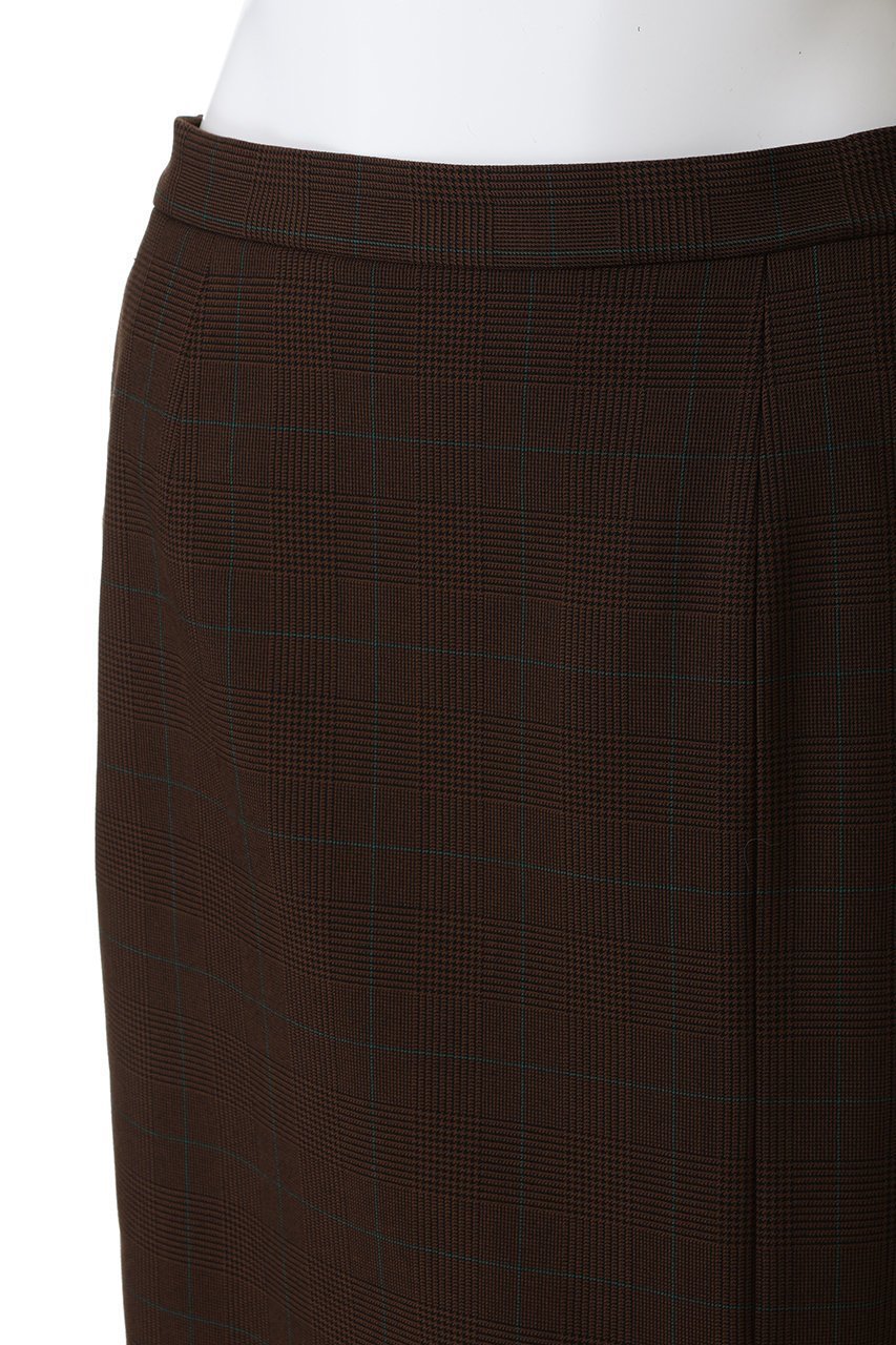 【エリオポール/heliopole】のチェックIラインスカート 人気、トレンドファッション・服の通販 founy(ファニー) ファッション Fashion レディースファッション Fashion for Women スカート Skirts ロングスカート Long Skirts / Maxi & Midi Skirts ストレッチ Stretch, Stretchy Fabric ストレート Straight, Straight Cut スリット Slit, Slit Detail チェック Check, Plaid, Tartan ロング Long, Long-Length other-5|ID: prp329100004770147 ipo3291000000035698710