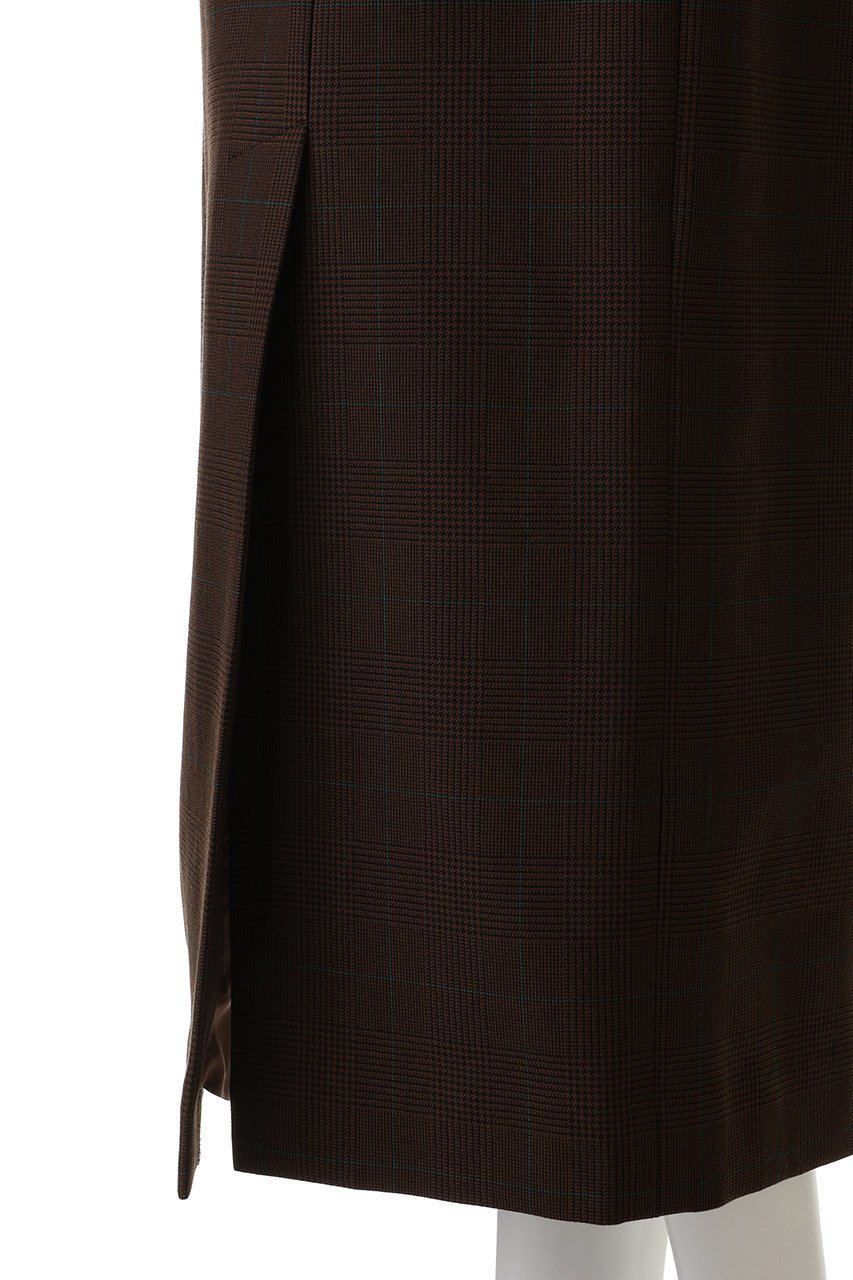 【エリオポール/heliopole】のチェックIラインスカート 人気、トレンドファッション・服の通販 founy(ファニー) ファッション Fashion レディースファッション Fashion for Women スカート Skirts ロングスカート Long Skirts / Maxi & Midi Skirts ストレッチ Stretch, Stretchy Fabric ストレート Straight, Straight Cut スリット Slit, Slit Detail チェック Check, Plaid, Tartan ロング Long, Long-Length other-6|ID: prp329100004770147 ipo3291000000035698712