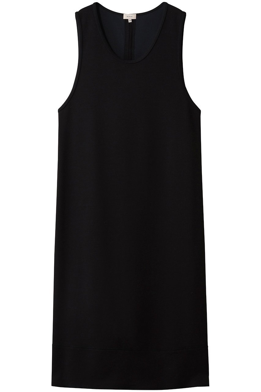 【ブラミンク/BLAMINK】の【BLMK】 Uネックノースリーブワンピース 人気、トレンドファッション・服の通販 founy(ファニー) 　ファッション　Fashion　レディースファッション　Fashion for Women　ワンピース　Dresses　チュニック　Tunic Tops & Dresses　ストレート　Straight, Straight Cut　タートルネック　Turtleneck, High Neck　チュニック　Tunic, Long Top　ノースリーブ　Sleeveless, No-Sleeve　新作・新入荷　New Arrivals / New In　 other-1|ID: prp329100004770148 ipo3291000000034554748