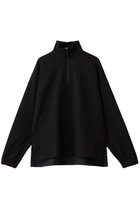 【ブラミンク/BLAMINK】の【BLMK】 ハーフジップロングスリーブ 人気、トレンドファッション・服の通販 founy(ファニー) ファッション Fashion レディースファッション Fashion for Women トップス・カットソー Cut & Sew Tops シャツ・ブラウス・オフィスカジュアル Elegant Blouses & Button-Ups レディースパーカー・カジュアルフーディー Casual Hoodies & Sweatshirts ロングTシャツ・Tシャツ Longline T-Shirts & Tees スウェット・クルーネックトップス Sweatshirts & Crewnecks / Relaxed Fit Sweat Tops カットソー・ベーシックTシャツ Cut-and-Sewn Tops / Stretch Tees & Basics おすすめ Recommended / Our Picks インナー Innerwear スリーブ Sleeve, Long Sleeve / Short Sleeve タートルネック Turtleneck, High Neck フォルム Silhouette, Form ロング Long, Long-Length 新作・新入荷 New Arrivals / New In thumbnail ブラック|ID: prp329100004770151 ipo3291000000034554767