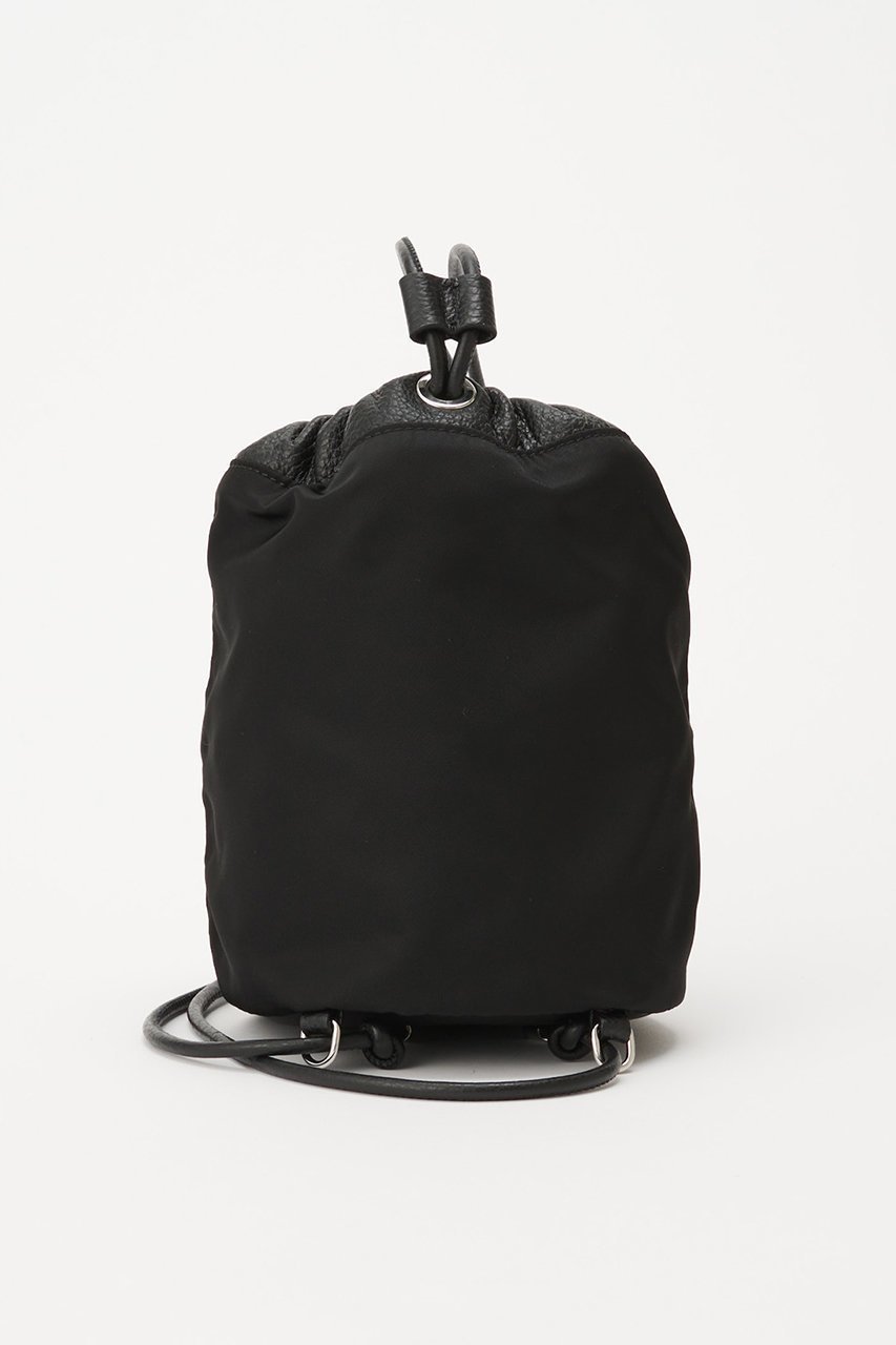 【イアクッチ/IACUCCI】のアーゴ ドロストSD NYLON/CERVO 人気、トレンドファッション・服の通販 founy(ファニー) 　ファッション　Fashion　レディースファッション　Fashion for Women　バッグ　Bags　エレガント 上品　Elegant　春　Spring　巾着　Drawstring Bag, Kinchaku　なめらか　Smooth, Silky Texture　人気　Popular, Best Seller　ハンカチ　Handkerchief, Hanky　バケツ　Bucket, Bucket Style　フォルム　Silhouette, Form　フロント　Front, Front Design　メタル　Metal, Metal Parts　ラップ　Wrap, Wrap Design　リップ　Lip, Lip Motif　S/S・春夏　SS, Spring/Summer, Warm Season　おすすめ　Recommended / Our Picks　夏　Summer　2026年　2026　other-4|ID: prp329100004770162 ipo3291000000035698730