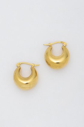 【プリーク/Preek】 MOON HOOP ピアス人気、トレンドファッション・服の通販 founy(ファニー) ファッション Fashion レディースファッション Fashion for Women ジュエリー Jewelry ファッションリング Fashion Rings イヤリング・フープ・ドロップタイプ Hoop, Drop & Clip Earrings イヤリング Earrings フォルム Silhouette, Form フォーマル Formal, Dressy エレガント 上品 Elegant 再入荷 Restock / Back in Stock |ID:prp329100004771149