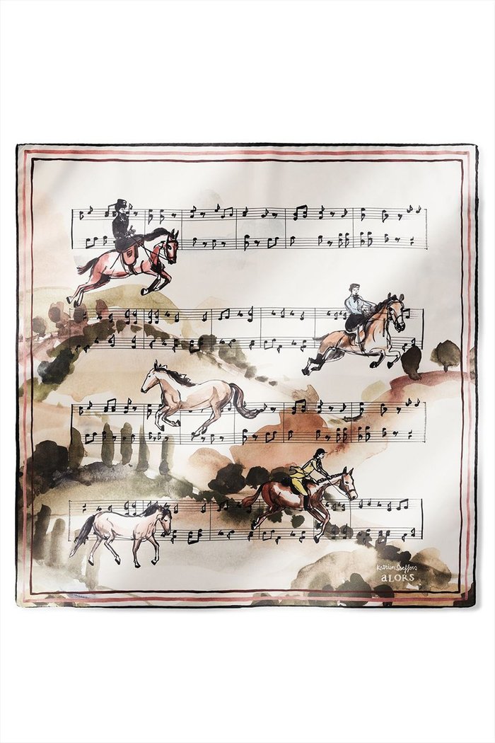 【アロー/aLORS】のCarre Cavaliers par Katrien Soeffers Cavaliers スカーフ インテリア・キッズ・メンズ・レディースファッション・服の通販 founy(ファニー) https://founy.com/ ファッション Fashion レディースファッション Fashion for Women ストール Soft & Warm Scarves マフラー・スヌード / 冬小物の定番 Scarves & Mufflers なめらか Smooth, Silky Texture イタリア Italy ウォーター Water シルク Silk, 100% Silk スカーフ Scarf, Neckwear ストール Stole, Wrap マフラー Scarf, Muffler モチーフ Motif, Design Theme エレガント 上品 Elegant |ID: prp329100004771153 ipo3291000000036077260