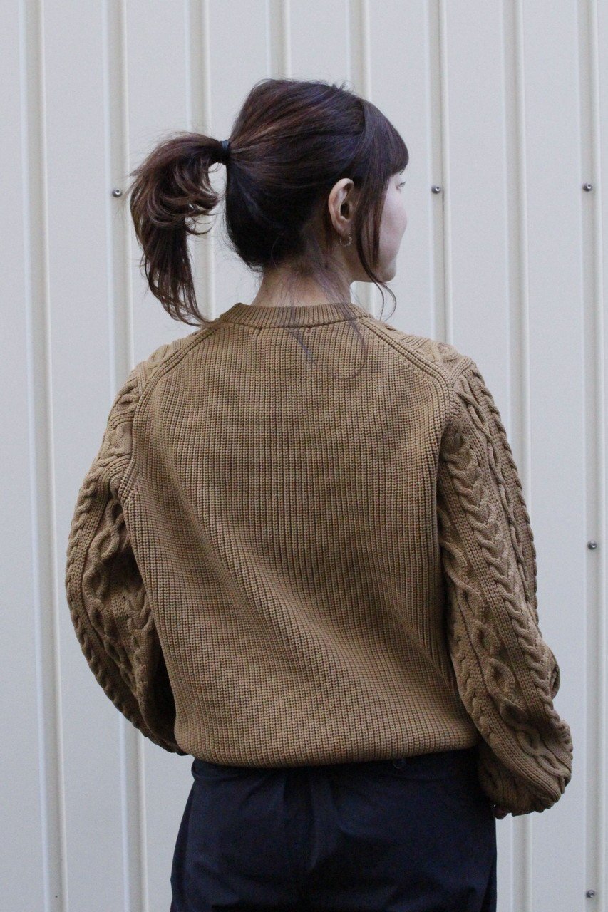 【レリル/lelill】のハイテク アランニット 人気、トレンドファッション・服の通販 founy(ファニー) ファッション Fashion レディースファッション Fashion for Women トップス・カットソー Cut & Sew Tops ニット Knit Tops & Sweaters カジュアルプルオーバー・ニットトップス Pullovers & Knit Tops / Casual Pullovers 洗える Machine Washable 畦 Ribbed Knit other-8|ID: prp329100004771168 ipo3291000000034628190