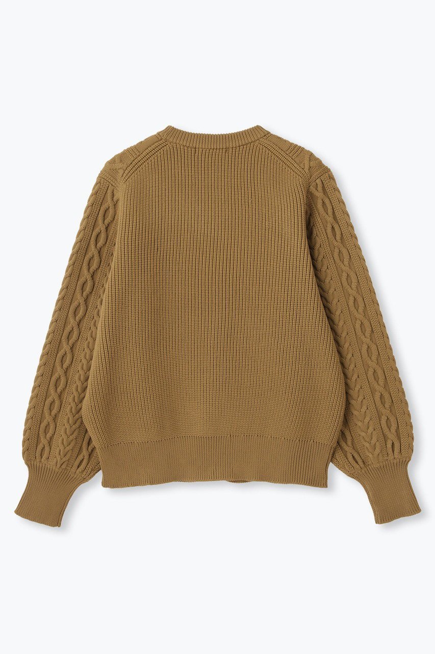 【レリル/lelill】のハイテク アランニット 人気、トレンドファッション・服の通販 founy(ファニー) ファッション Fashion レディースファッション Fashion for Women トップス・カットソー Cut & Sew Tops ニット Knit Tops & Sweaters カジュアルプルオーバー・ニットトップス Pullovers & Knit Tops / Casual Pullovers 洗える Machine Washable 畦 Ribbed Knit other-2|ID: prp329100004771168 ipo3291000000035772356