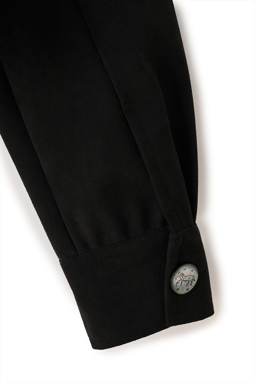 【アロー/aLORS】のVeste courte en Alcantara Noir de Lune Artemis ジャケット 人気、トレンドファッション・服の通販 founy(ファニー) ファッション Fashion レディースファッション Fashion for Women アウター Coat / Outerwear Collection レディースジャケット・軽アウター Jackets イタリア Italy コンパクト Compact, Small Size ジャケット Jacket, Outerwear スリーブ Sleeve, Long Sleeve / Short Sleeve ドロップ Drop Shoulder, Dropped Style バランス Balance, Style Balance リュクス Luxury, Elegant, High-End, Chic エレガント 上品 Elegant 新作・新入荷 New Arrivals / New In other-5|ID: prp329100004771171 ipo3291000000034565402