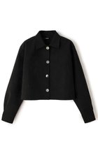 【アロー/aLORS】のVeste courte en Alcantara Noir de Lune Artemis ジャケット ブラック|ID:prp329100004771171