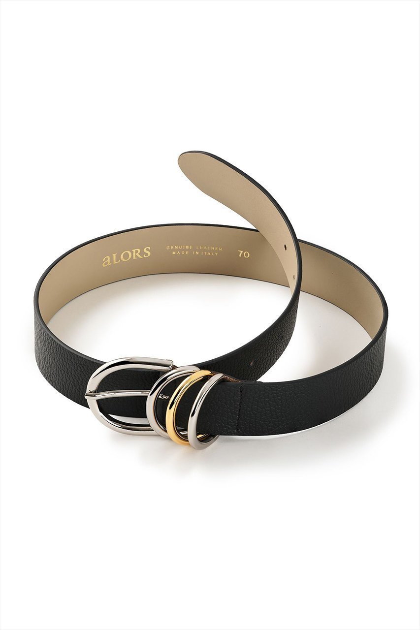 【アロー/aLORS】のCintura “Anello di enigma” ベルト(牛革) インテリア・キッズ・メンズ・レディースファッション・服の通販 founy(ファニー) ファッション Fashion レディースファッション Fashion for Women ベルト&ウエストマーク Belts & Waist Accessories イタリア Italy シルバー Silver, Metallic Silver シンプル Simple, Minimal 新作・新入荷 New Arrivals / New In ブラック|ID: prp329100004771173 ipo3291000000034565416