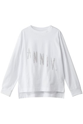 【ガリャルダガランテ/GALLARDAGALANTE】 【25th記念アイテム】ANNIVビジューロンTee人気、トレンドファッション・服の通販 founy(ファニー) ファッション Fashion レディースファッション Fashion for Women トップス・カットソー Cut & Sew Tops シャツ・ブラウス・オフィスカジュアル Elegant Blouses & Button-Ups ロングTシャツ・Tシャツ Longline T-Shirts & Tees カットソー・ベーシックTシャツ Cut-and-Sewn Tops / Stretch Tees & Basics シンプル Simple, Minimal スリーブ Sleeve, Long Sleeve / Short Sleeve 定番 Standard, Basic Item ビジュー Bijou, Jewel-like Accent ベーシック Basic, Essential ロング Long, Long-Length ホリデーシーズン Holiday Season 新作・新入荷 New Arrivals / New In |ID:prp329100004771183