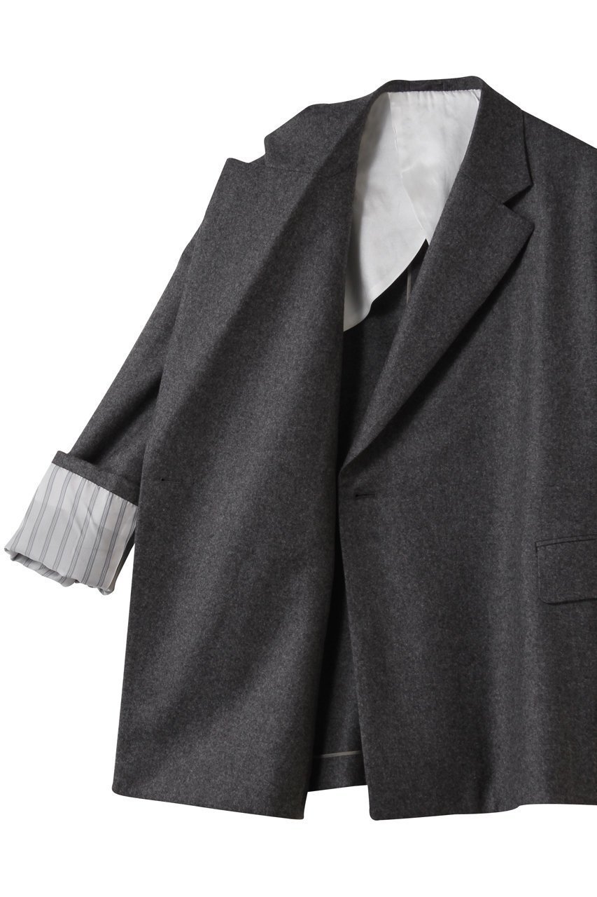 【ブラミンク/BLAMINK】のシングルテーラードジャケット 人気、トレンドファッション・服の通販 founy(ファニー) ファッション Fashion レディースファッション Fashion for Women アウター Coat / Outerwear Collection レディースジャケット・軽アウター Jackets テーラードジャケット / 通勤・きれいめスタイル Tailored Jackets & Blazers ジャケット Jacket, Outerwear スリーブ Sleeve, Long Sleeve / Short Sleeve ロング Long, Long-Length 新作・新入荷 New Arrivals / New In other-6|ID: prp329100004771184 ipo3291000000034565508