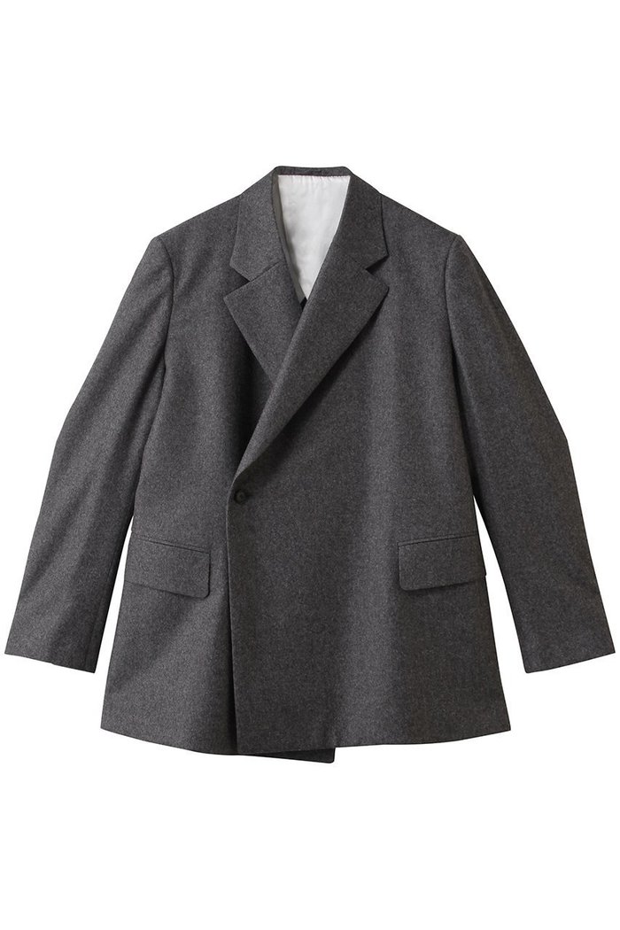 【ブラミンク/BLAMINK】のシングルテーラードジャケット インテリア・キッズ・メンズ・レディースファッション・服の通販 founy(ファニー) https://founy.com/ ファッション Fashion レディースファッション Fashion for Women アウター Coat / Outerwear Collection レディースジャケット・軽アウター Jackets テーラードジャケット / 通勤・きれいめスタイル Tailored Jackets & Blazers ジャケット Jacket, Outerwear スリーブ Sleeve, Long Sleeve / Short Sleeve ロング Long, Long-Length |ID: prp329100004771184 ipo3291000000035772451