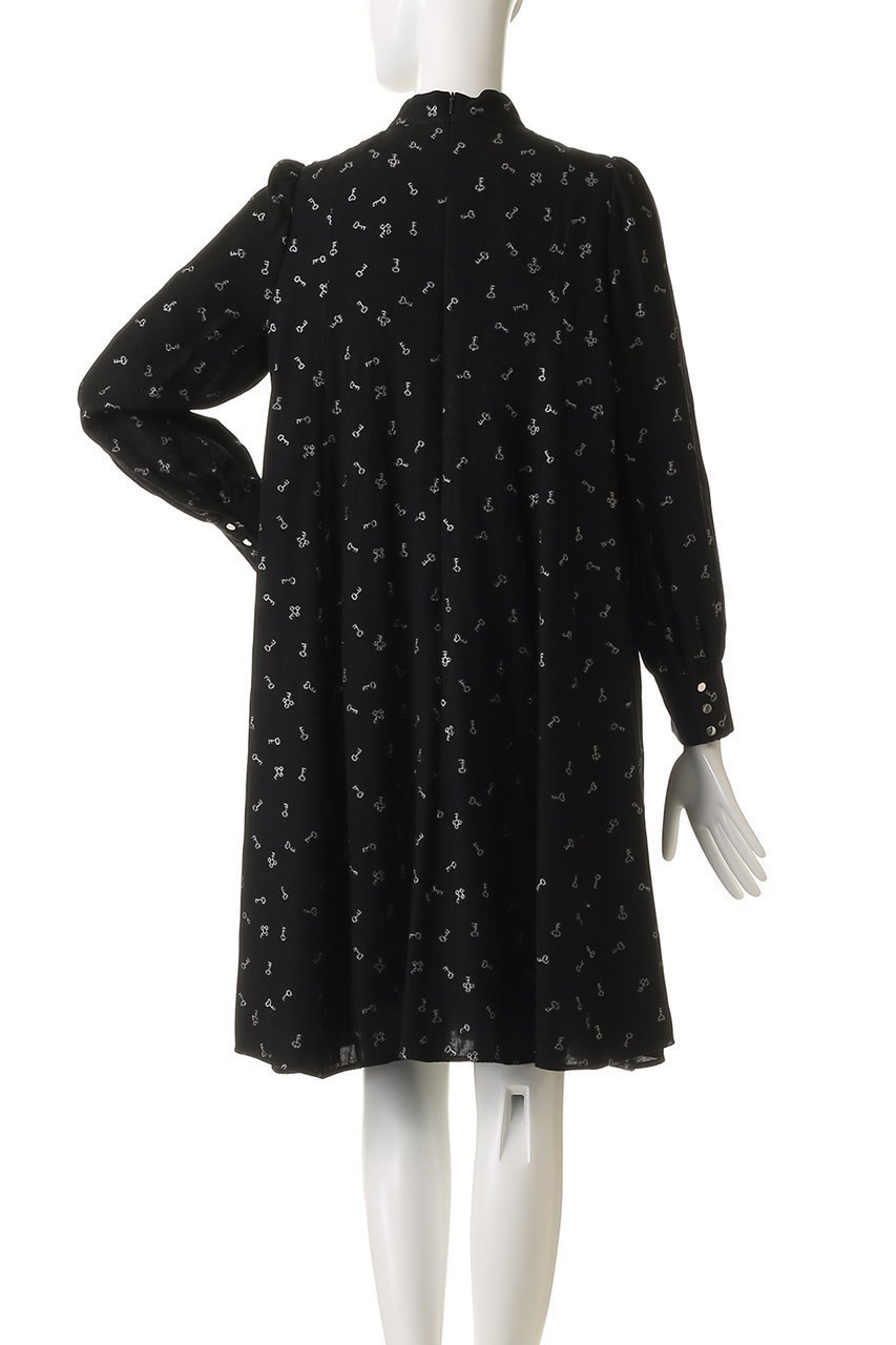 【アルアバイル/allureville】の【Loulou Willoughby】KEYジャガードフレアワンピース 人気、トレンドファッション・服の通販 founy(ファニー) ファッション Fashion レディースファッション Fashion for Women ワンピース Dresses チュニック Tunic Tops & Dresses ジャカード/ジャガード Jacquard, Woven Pattern スリーブ Sleeve, Long Sleeve / Short Sleeve チュニック Tunic, Long Top フェミニン Feminine, Girly フレア Flare, Flared ホリデーシーズン Holiday Season モチーフ Motif, Design Theme リュクス Luxury, Elegant, High-End, Chic ロング Long, Long-Length 新作・新入荷 New Arrivals / New In other-4|ID: prp329100004771186 ipo3291000000034565527