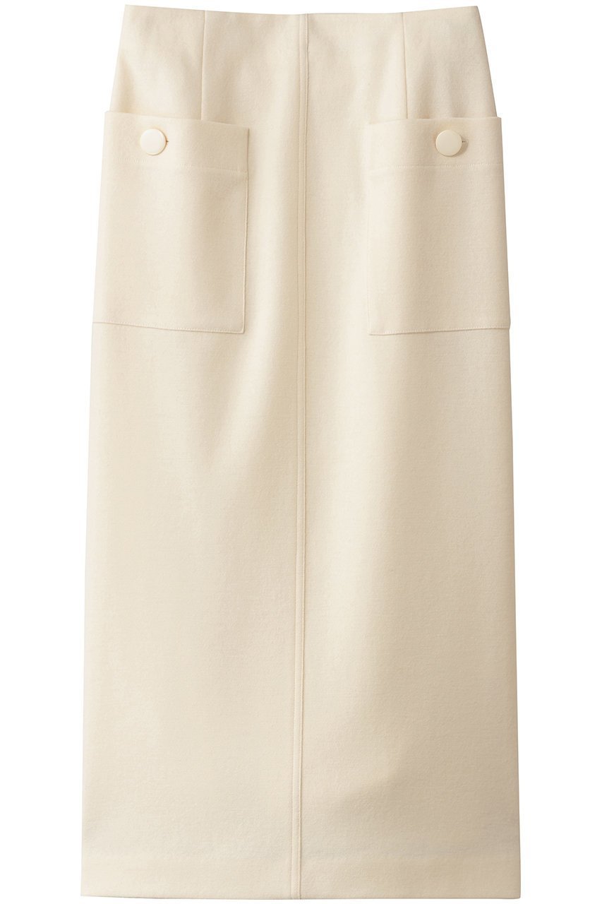 【アルアバイル/allureville】のカラーメルトン釦付タイトスカート A 人気、トレンドファッション・服の通販 founy(ファニー) ファッション Fashion レディースファッション Fashion for Women スカート Skirts ロングスカート Long Skirts / Maxi & Midi Skirts フロント Front, Front Design ポケット Pocket, Pocket Detail メルトン Melton, Heavy Wool ロング Long, Long-Length 新作・新入荷 New Arrivals / New In other-1|ID: prp329100004771187 ipo3291000000034565531