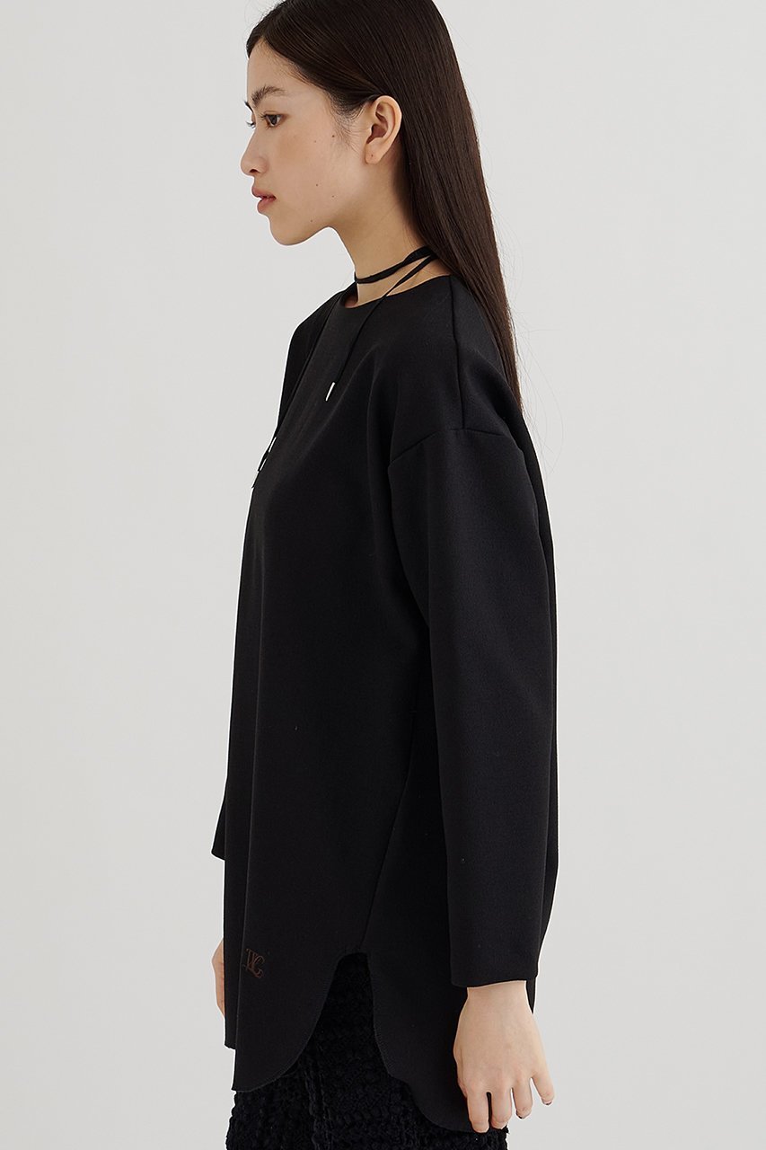 【ウィムガゼット/Whim Gazette】の刺しゅうジョーゼットプルオーバー 人気、トレンドファッション・服の通販 founy(ファニー) 　ファッション　Fashion　レディースファッション　Fashion for Women　トップス・カットソー　Cut & Sew Tops　シャツ・ブラウス・オフィスカジュアル　Elegant Blouses & Button-Ups　カジュアルプルオーバー・ニットトップス　Pullovers & Knit Tops / Casual Pullovers　おすすめ　Recommended / Our Picks　ジョーゼット　Georgette, Semi-Sheer Fabric　スウェット / スエット　Sweatshirt, Sweatwear　スリーブ　Sleeve, Long Sleeve / Short Sleeve　バランス　Balance, Style Balance　ロング　Long, Long-Length　エレガント 上品　Elegant　長袖　Long Sleeve, Full Sleeve　other-6|ID: prp329100004771188 ipo3291000000034685037