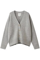 【ウィムガゼット/Whim Gazette】の【Drawing Numbers】接結ルーズVネックカーディガン 人気、トレンドファッション・服の通販 founy(ファニー) ファッション Fashion レディースファッション Fashion for Women トップス・カットソー Cut & Sew Tops ニット Knit Tops & Sweaters カーディガン・羽織り Layered Style Cardigans Vネックトップス V-Neck Tops / V-Cut Neckline Shirts カーディガン Cardigan, Knitwear シンプル Simple, Minimal バランス Balance, Style Balance ルーズ Loose, Oversized 定番 Standard, Basic Item 新作・新入荷 New Arrivals / New In thumbnail ライトグレー|ID: prp329100004771189 ipo3291000000034565552