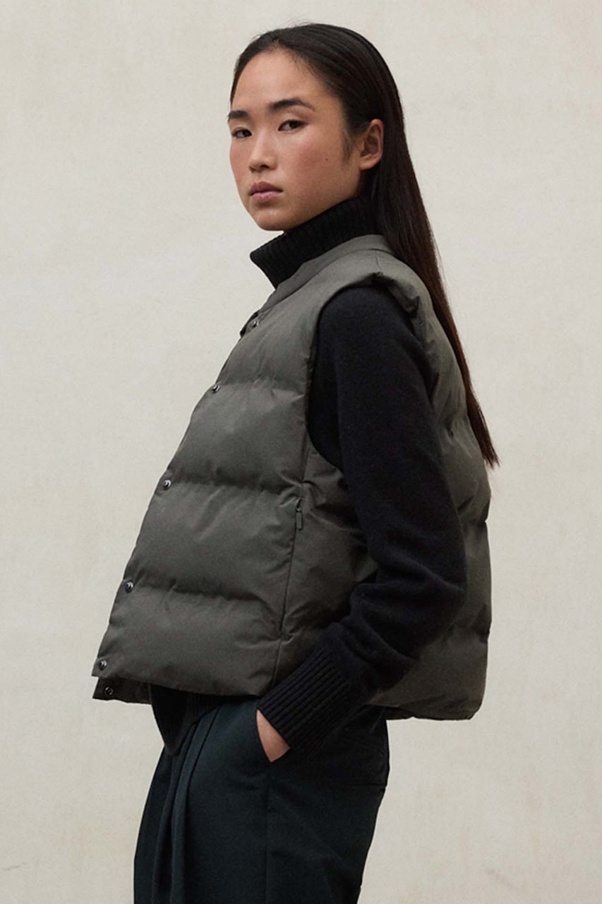 【エコアルフ/ECOALF】のPOUNCE ベスト / POUNCE VEST WOMAN インテリア・キッズ・メンズ・レディースファッション・服の通販 founy(ファニー) 　ファッション　Fashion　レディースファッション　Fashion for Women　アウター　Coat / Outerwear Collection　レディースジャケット・軽アウター　Jackets　インナー　Innerwear　ジャケット　Jacket, Outerwear　スウェット / スエット　Sweatshirt, Sweatwear　スポーツ　Sports, Activewear　ベスト　Vest, Waistcoat　モダン　Modern, Contemporary　カーキ|ID: prp329100004772232 ipo3291000000036129961